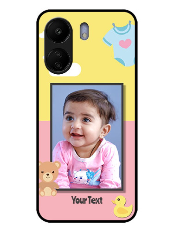 Custom Redmi 13C 4G Custom Metal Phone CaseKids 2 Color Design