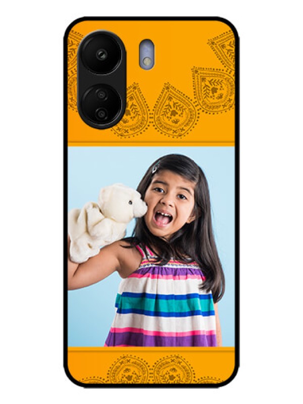 Custom Redmi 13C 4G Custom Metal Phone CasePhoto Wedding Design