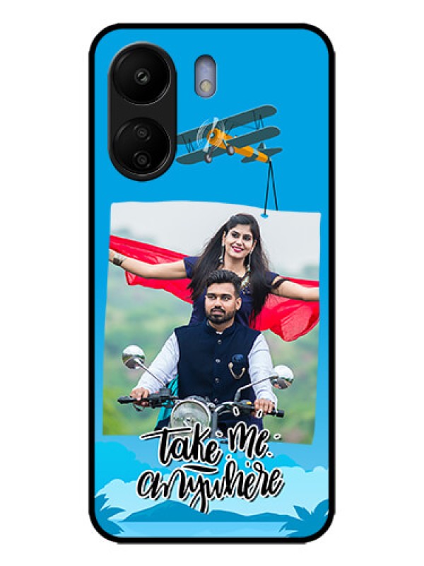 Custom Redmi 13C 4G Custom Metal Phone CaseTraveller Design