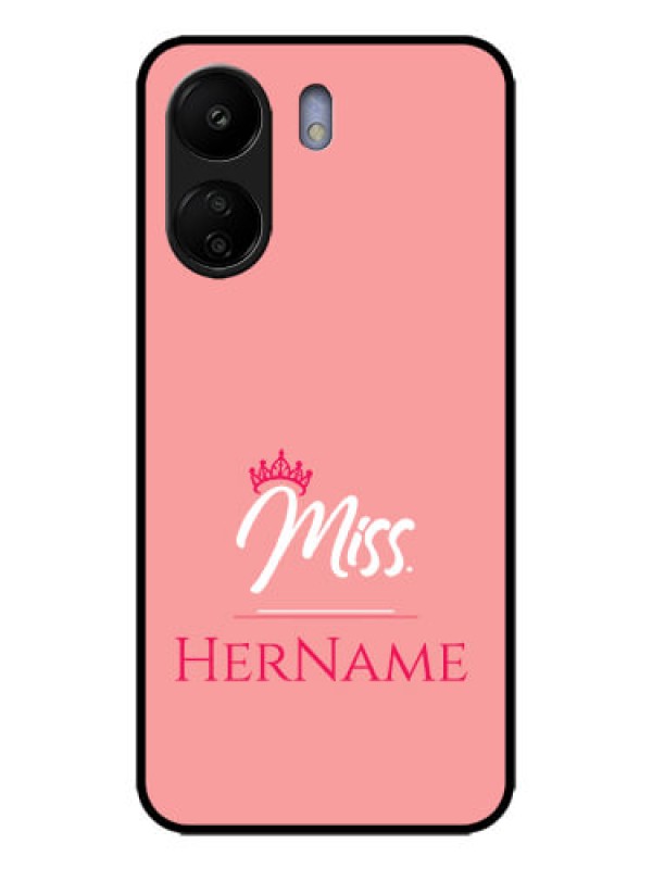 Custom Redmi 13C 4G Custom Metal Phone CaseMrs With Name Design