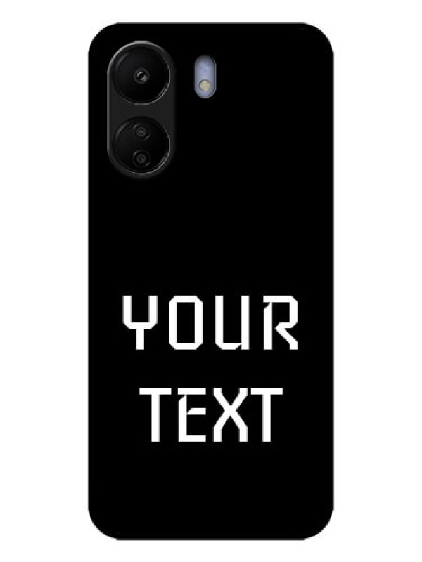 Custom Redmi 13C 4G Custom Metal Phone CaseYour Name Design