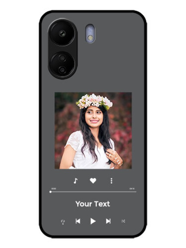 Custom Redmi 13C 4G Custom Metal Phone CasePlay The Music Design