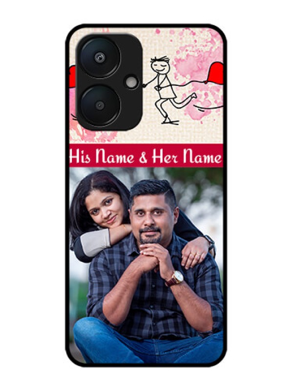 Custom Redmi 13C 5G Custom Metal Phone Case - You And Me Case Design