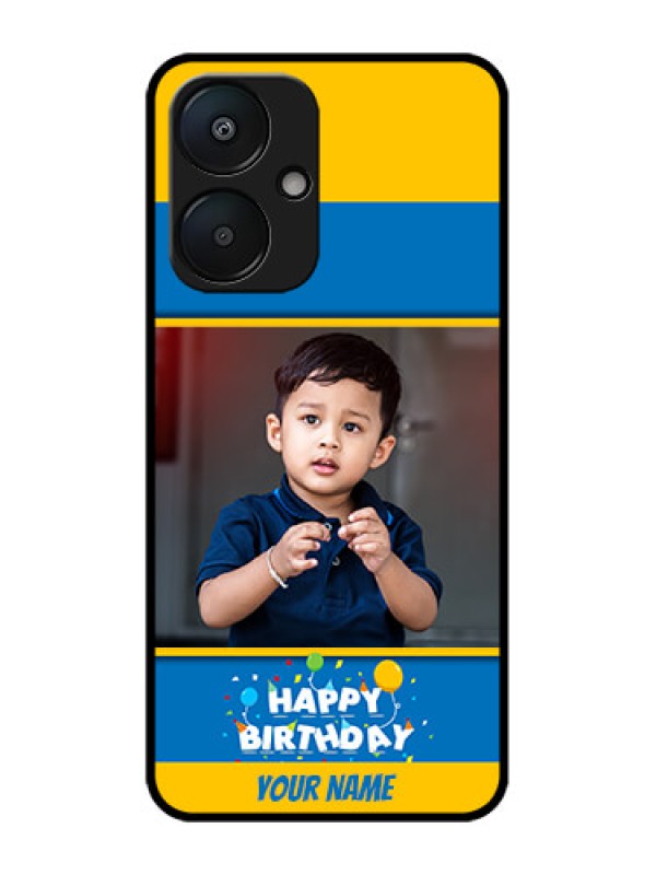 Custom Redmi 13C 5G Custom Metal Phone Case - Birthday Wishes Design