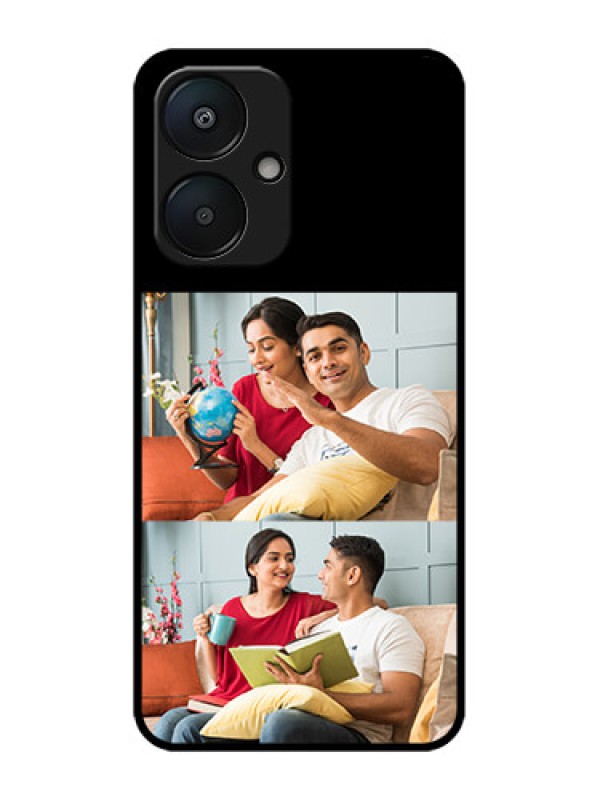 Custom Redmi 13C 5G Custom Metal Phone Case - 2 Images Design