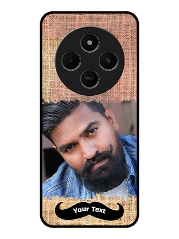 Custom Redmi 14c 5G Custom Metal Phone CaseWith Texture Design