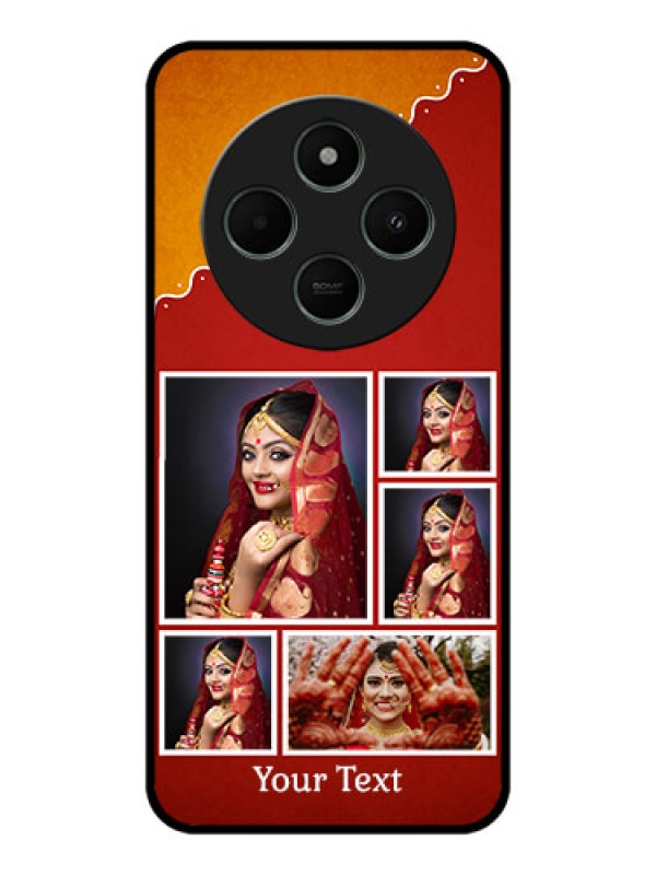 Custom Redmi A4 5G Custom Metal Phone CaseWedding Pic Upload Design