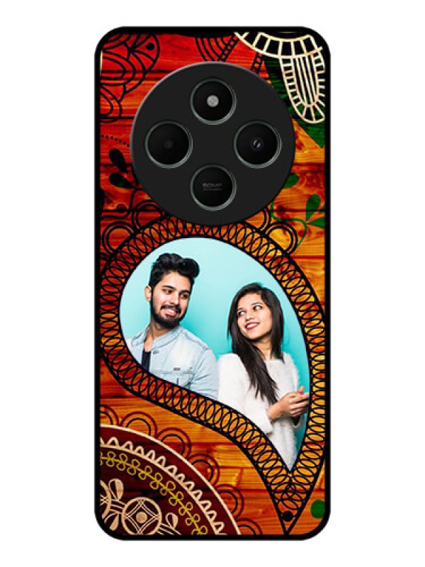 Custom Redmi A4 5G Custom Metal Phone CaseAbstract Colorful Design
