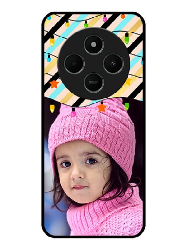 Custom Redmi A4 5G Custom Metal Phone CaseLights Hanging Design