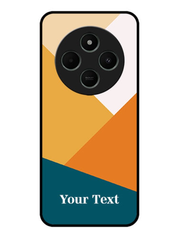 Custom Redmi A4 5G Custom Metal Phone CaseStacked Multi - Colour Design