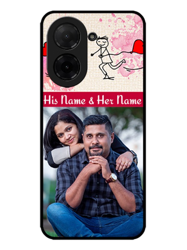 Custom Xiaomi Redmi A5 Custom Metal Phone Case - You And Me Case Design