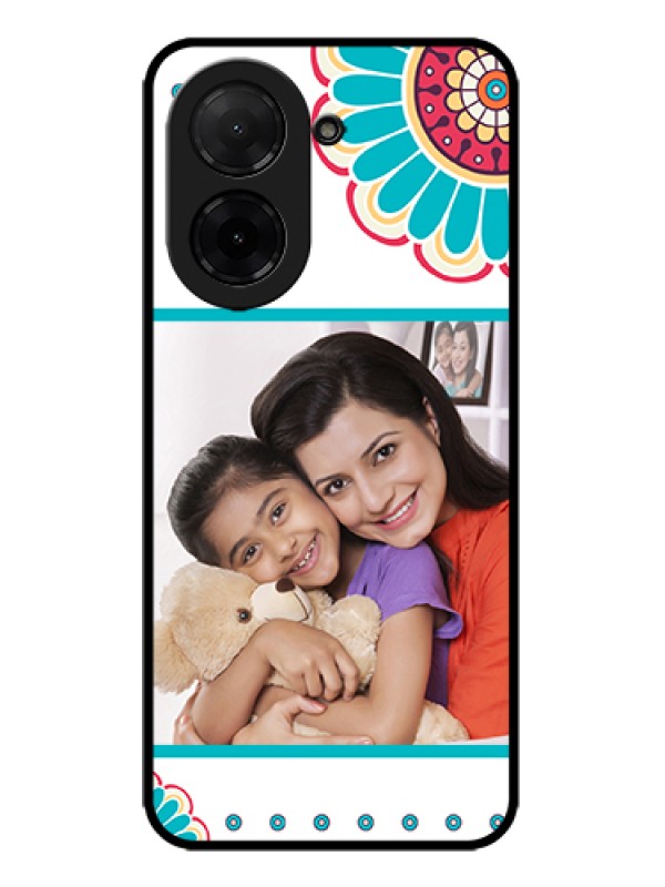 Custom Xiaomi Redmi A5 Custom Metal Phone Case - Flower Design