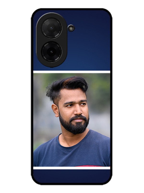 Custom Xiaomi Redmi A5 Custom Metal Phone Case - Simple Royal Blue Design