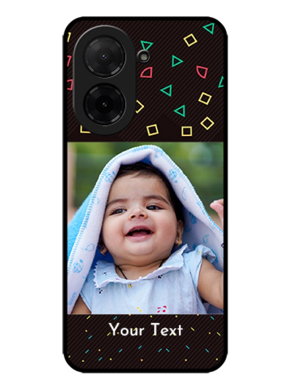 Custom Xiaomi Redmi A5 Custom Metal Phone Case - With Confetti Birthday Design