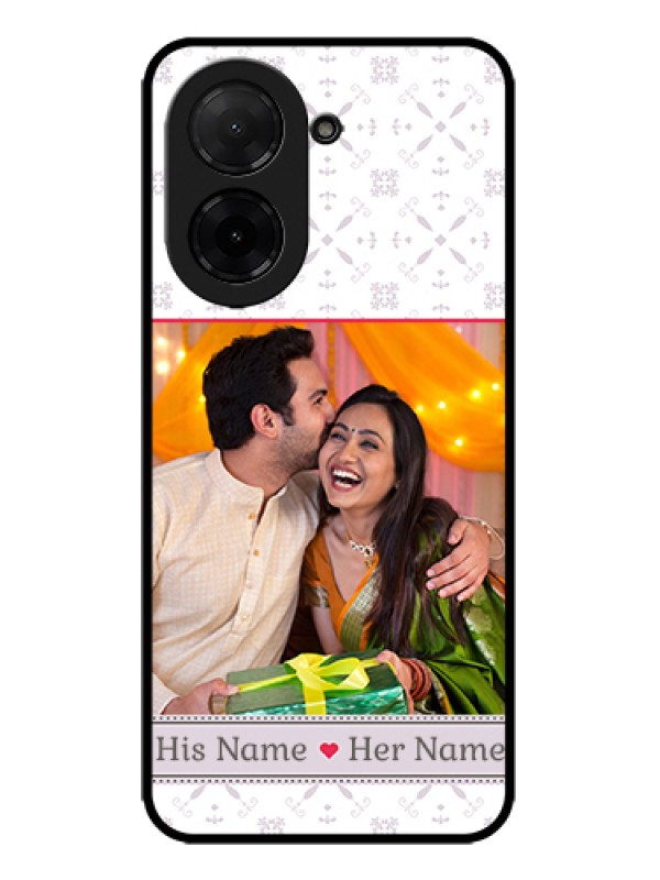 Custom Xiaomi Redmi A5 Custom Metal Phone Case - With Photo And Ethnic Design