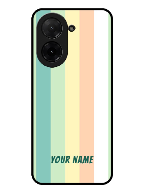 Custom Xiaomi Redmi A5 Custom Metal Phone Case - Multi - Colour Stripes Design
