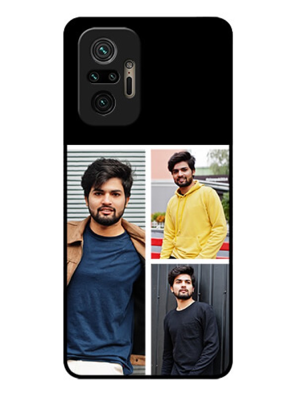 Custom Redmi Note 10 Pro Max Custom Metal Phone CaseUpload Multiple Picture Design