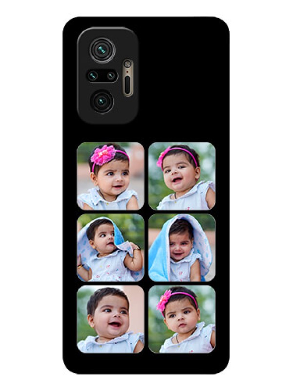 Custom Redmi Note 10 Pro Max Custom Metal Phone CaseMultiple Pictures Design