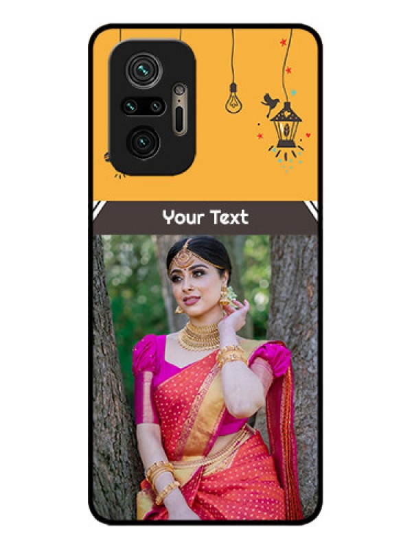 Custom Redmi Note 10 Pro Max Custom Metal Phone CaseWith Family Picture And Icons