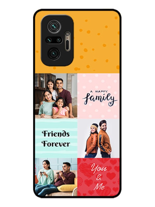 Custom Redmi Note 10 Pro Max Custom Metal Phone CaseImages With Quotes Design