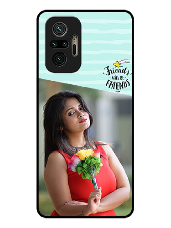 Custom Redmi Note 10 Pro Max Custom Metal Phone CaseFriends Picture Icon Design