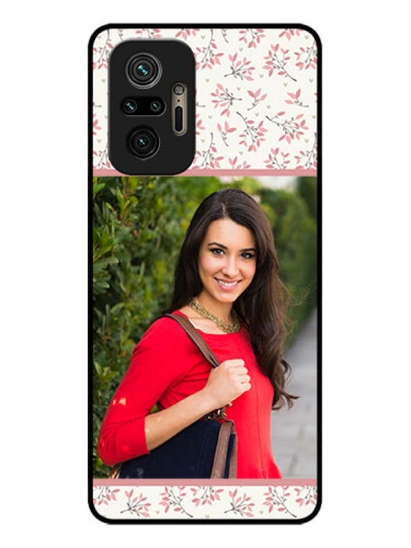 Custom Redmi Note 10 Pro Custom Metal Phone Case - Stunning Floral Design