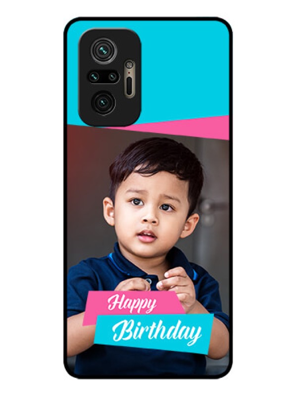 Custom Redmi Note 10 Pro Custom Metal Phone Case - Image Holder With 2 Color Design