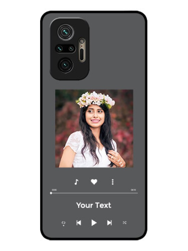 Custom Redmi Note 10 Pro Custom Metal Phone Case - Play The Music Design