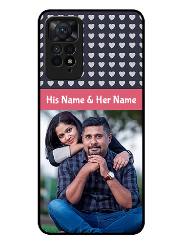 Custom Redmi Note 11 Pro 5G Custom Metal Phone CaseLove Symbols Design