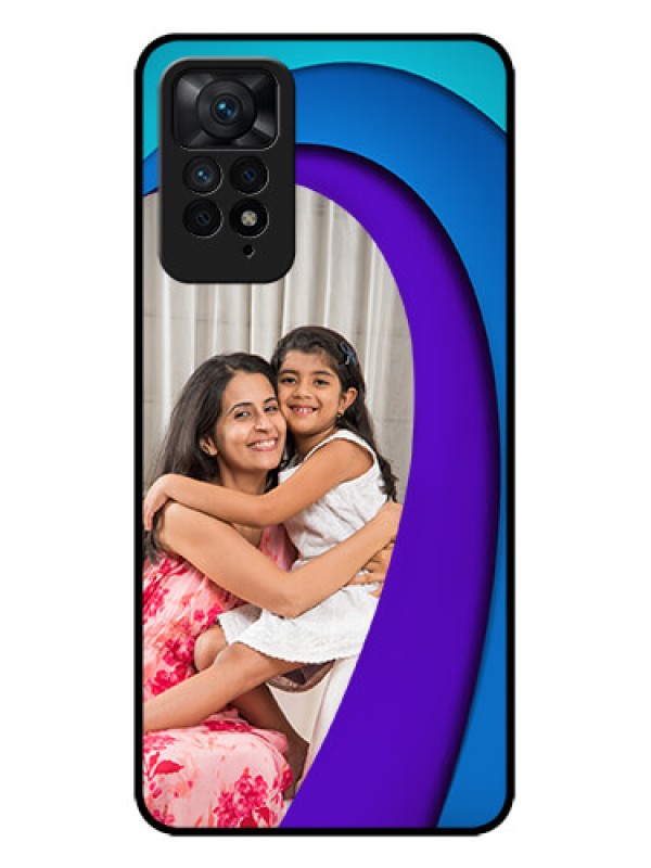 Custom Redmi Note 11 Pro 5G Custom Metal Phone CaseSimple Pattern Design