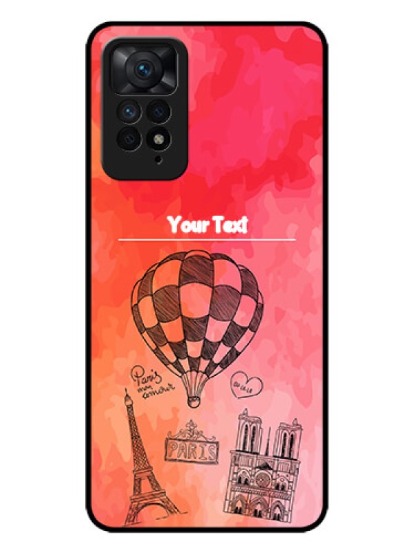 Custom Redmi Note 11 Pro 5G Custom Metal Phone CaseParis Theme Design