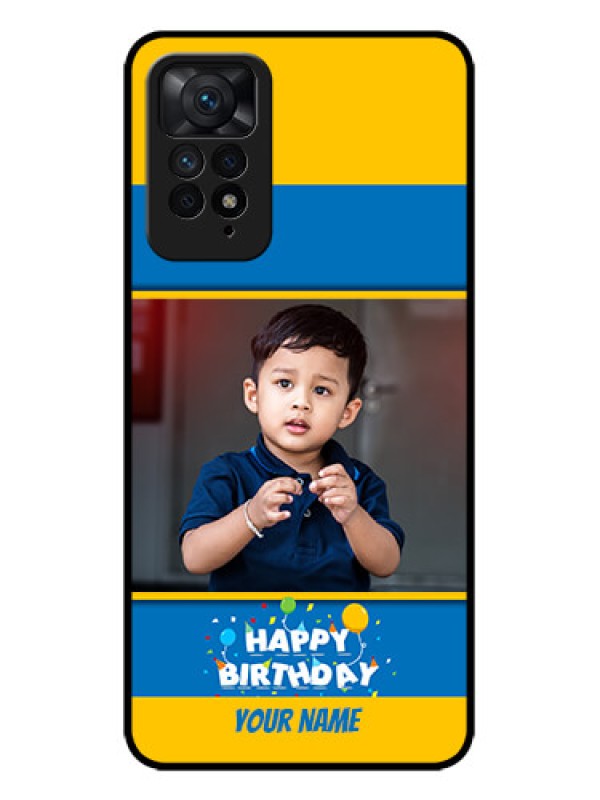 Custom Redmi Note 11 Pro 5G Custom Metal Phone CaseBirthday Wishes Design