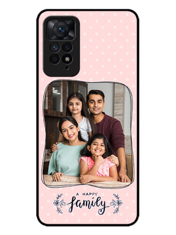 Custom Redmi Note 11 Pro 5G Custom Metal Phone CaseFamily With Dots Design