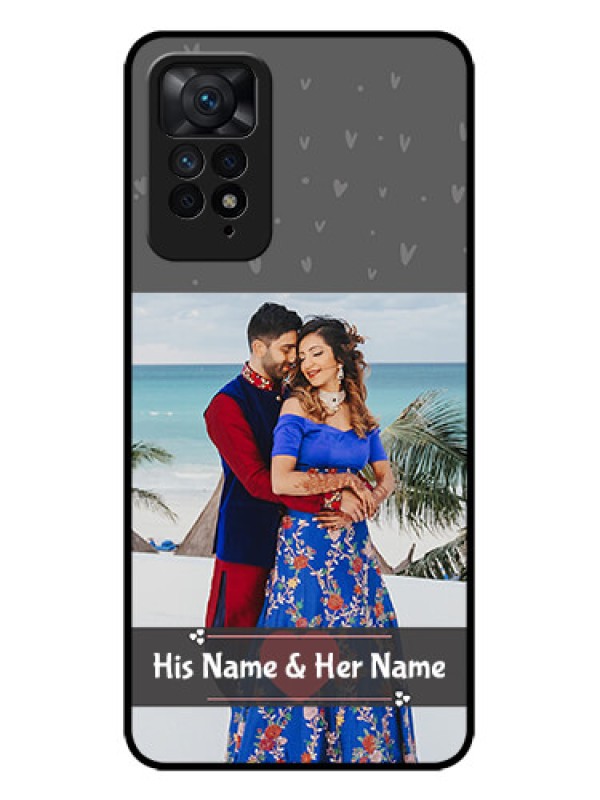 Custom Redmi Note 11 Pro 5G Custom Metal Phone CaseBuy Love Design With Photo Online