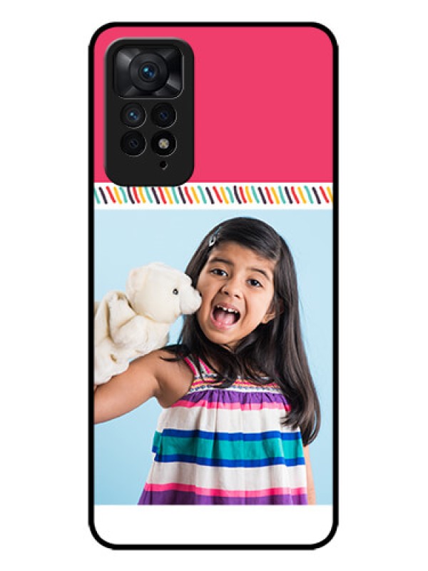 Custom Redmi Note 11 Pro 5G Custom Metal Phone CaseLine Art Design