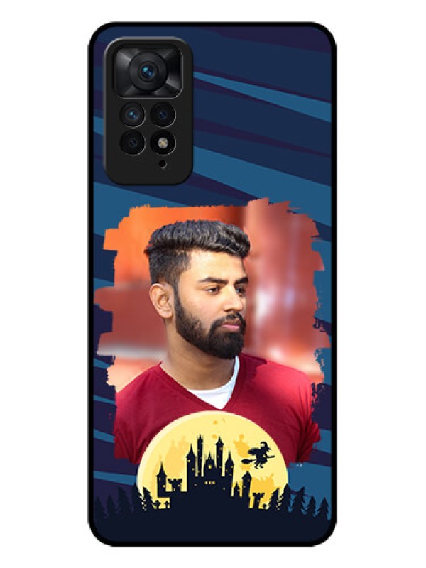 Custom Redmi Note 11 Pro 5G Custom Metal Phone CaseHalloween Witch Design