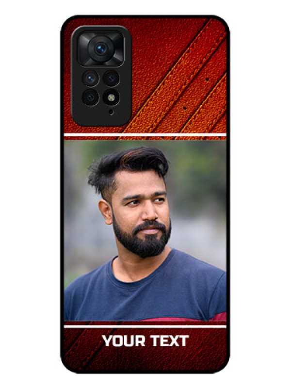 Custom Redmi Note 11 Pro Plus 5G Custom Metal Phone Case - Leather Phone Case Design