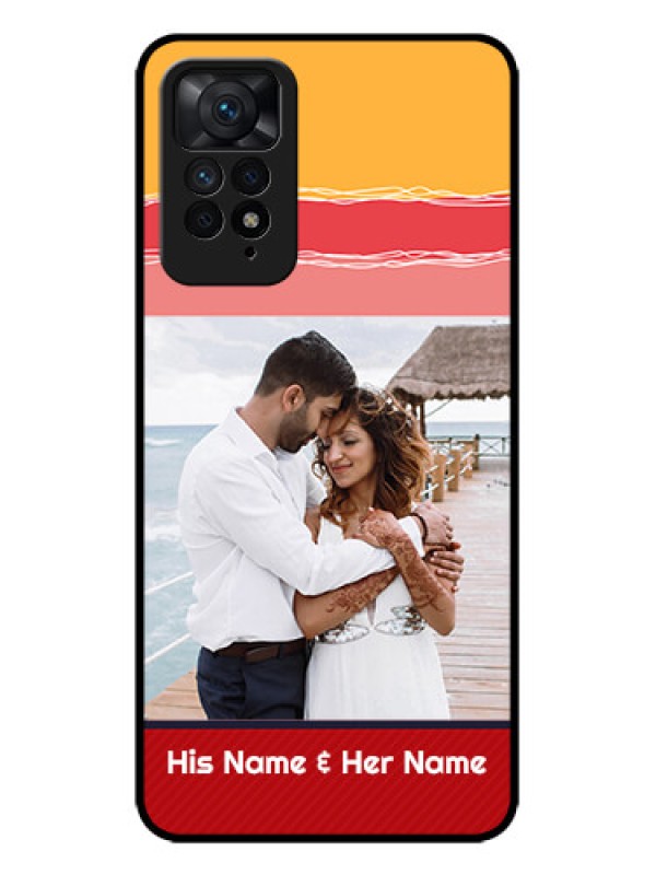 Custom Redmi Note 11 Pro Plus 5G Custom Metal Phone Case - Colorful Case Design