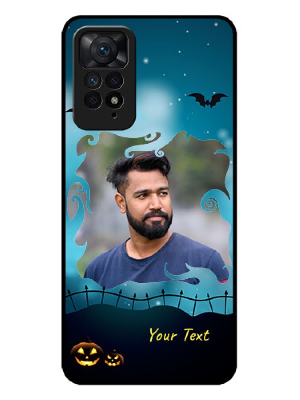Custom Redmi Note 11 Pro Plus 5G Custom Metal Phone Case - Halloween Frame Design