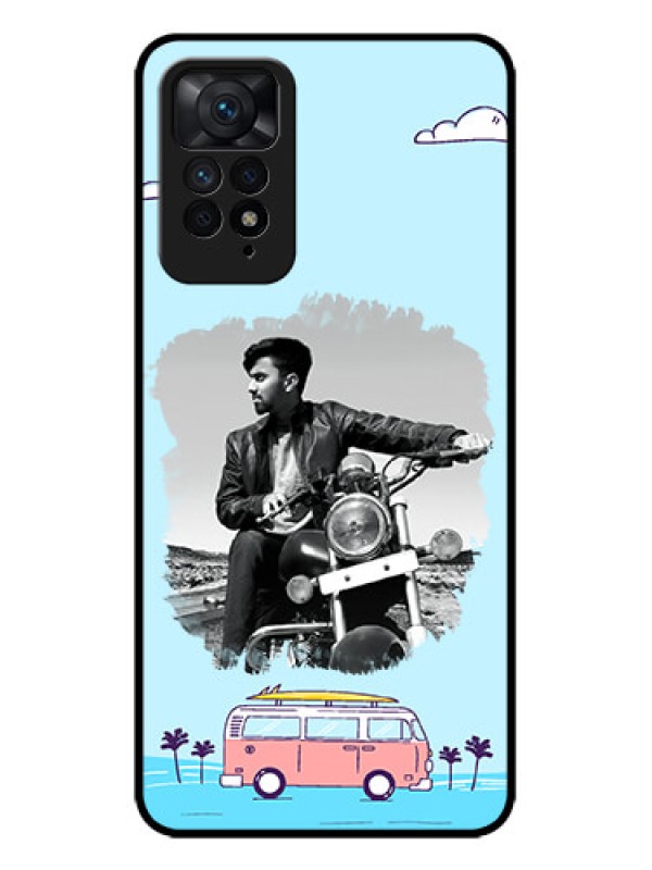 Custom Redmi Note 11 Pro Plus 5G Custom Metal Phone Case - Travel and Adventure Design