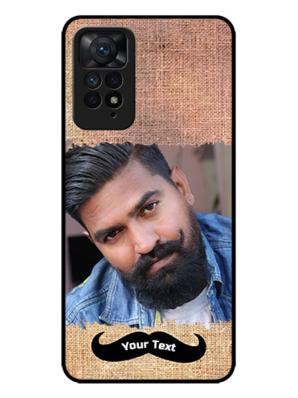 Custom Redmi Note 11 Pro Plus 5G Custom Metal Phone Case - With Texture Design