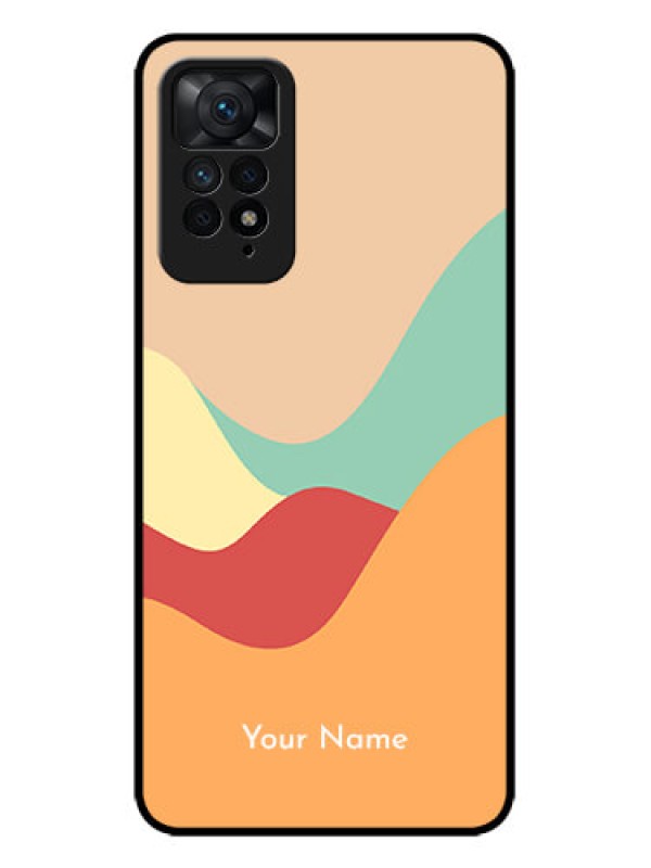 Custom Redmi Note 11 Pro Plus 5G Custom Metal Phone Case - Ocean Waves Multi - Colour Design
