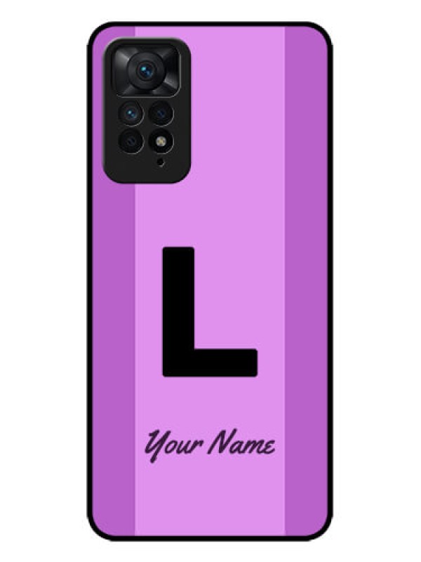 Custom Redmi Note 11 Pro Plus 5G Custom Metal Phone Case - Tricolor Custom Text Design