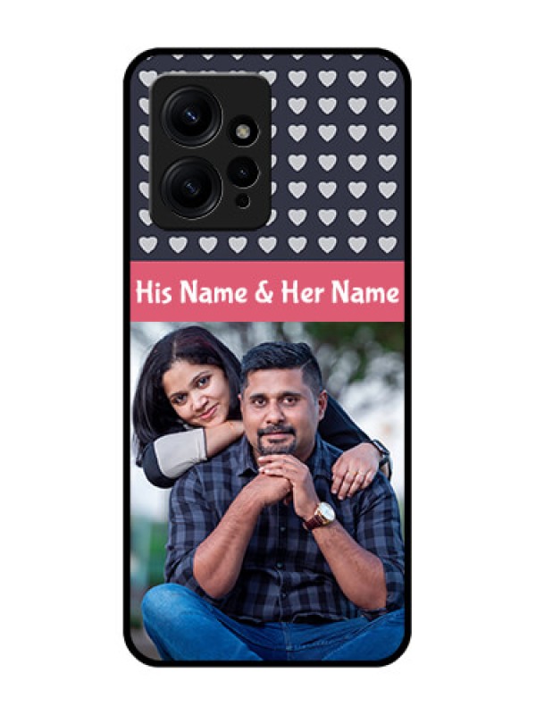 Custom Redmi Note 12 4G Custom Metal Phone CaseLove Symbols Design