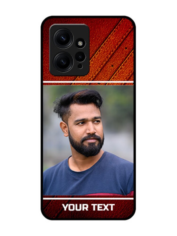 Custom Redmi Note 12 4G Custom Metal Phone CaseLeather Phone Case Design