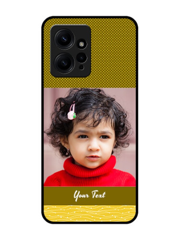 Custom Redmi Note 12 4G Custom Metal Phone CaseSimple Green Color Design