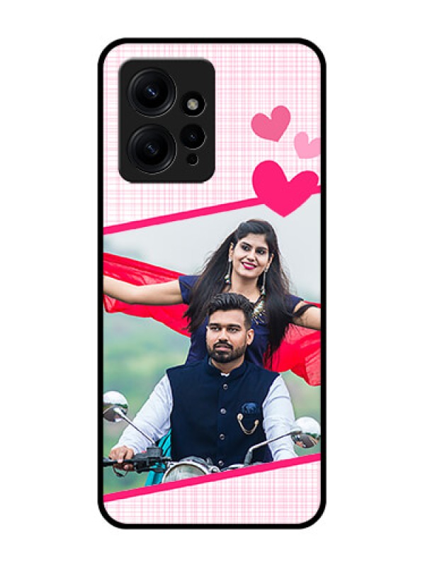 Custom Redmi Note 12 4G Custom Metal Phone CaseLove Shape Heart Design