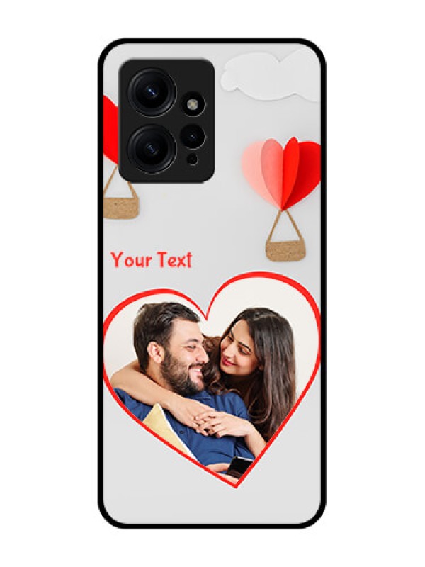 Custom Redmi Note 12 4G Custom Metal Phone CaseParachute Love Design