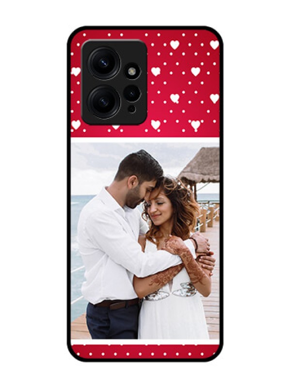 Custom Redmi Note 12 4G Custom Metal Phone CaseHearts Mobile Case Design