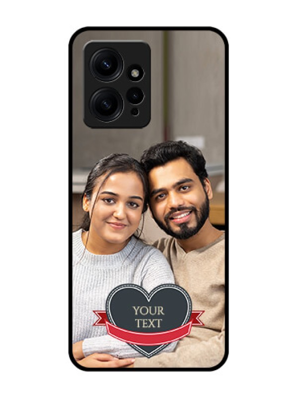 Custom Redmi Note 12 4G Custom Metal Phone CaseJust Married Couple Design